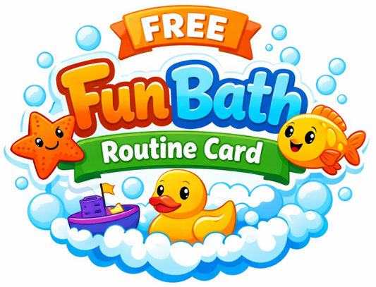 FREE Fun Bath Routine Card